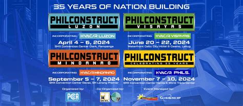 philconstruct 2024 schedule